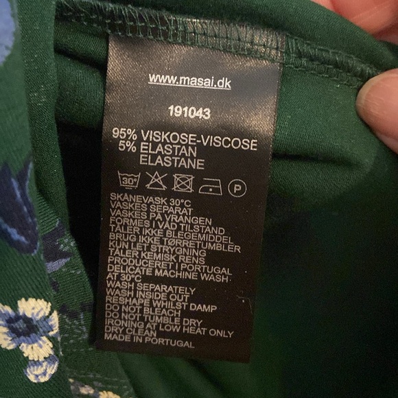 Masai Copenhagen green knit dress xl nwt - Picture 5 of 6